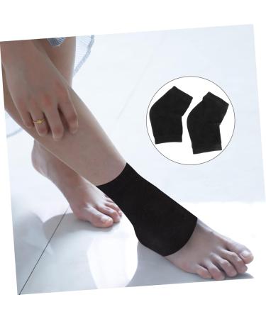 FOMIYES 2 Pairs Gel Heel Socks Original Socks Spa Socks Cracked Heels Spa Heel Socks Skin Moisturizing Socks Sleep Spa Socks Lining Infused Sock Cotton Socks Hydrating Men and Women - Buy Online on GoSupps.com
