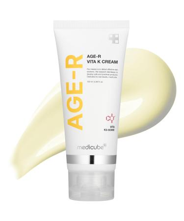 Medicube Age-R VITA K Cream for Skin Care Devices - Elastisty Boost for Stretched Skin - Special Ingredients Targeting Redness - Hypoallergenic - Korean Skin Care