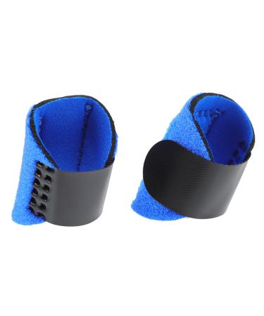 FRCOLOR 2pcs Splint Brace Joint Protector Protector Care Splint Protector Mallet Support Splint 10.00X4.00X0.20CM Blue