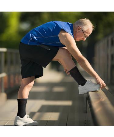 WLLHYF Extra Wide Black Socks for Swollen Feet, Bariatric, Lymphedema & Diabetes - Cast Sock Included - Buy Online on GoSupps.com