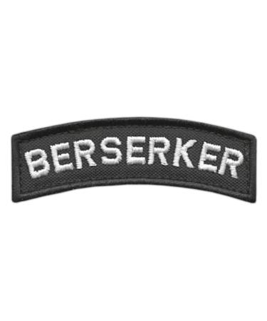 LEGEEON Berserker Shoulder Tab Viking Norse Icelandic Heathen Army Military Morale Tactical Touch Fastener Patch