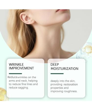  ZHJZGS Crepey Skin Cream - Firming cream with collagen and retinol for the neck arms and face deep moisturizing anti-aging cream for all skin types moisturizer (2PCS) - Buy Online on GoSupps.com