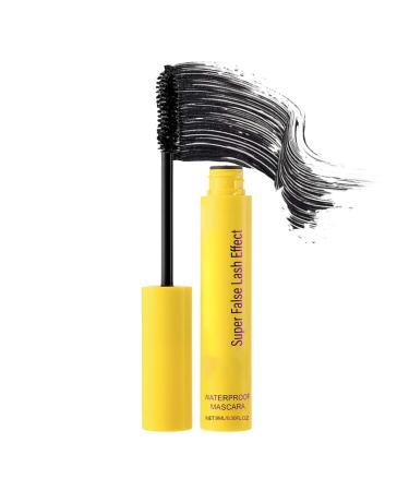 Wezalget Wezalget Volumizing Mascara 10ml Waterproof Eyelash Mascara Lightweight Flake-Proof Sweat-Resistant for Women