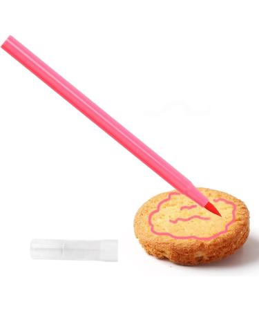 Edible Markers | Food Coloring Pens with Fine and Thick Tip Ultra Fine Edible Markers for Decorating Fondant Cakes Cookies Frosting Easter Eggs A/v Pink - Buy Online on GoSupps.com