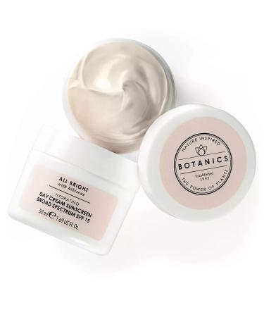 Botanics All Bright Day Cream SPF 15 - 1.69oz | Hydrating Skincare with Sun Protection - Buy Online on GoSupps.com