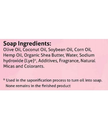 Hydrangea Soap - 5oz Handmade Castile Bar | Floral Fragrance with Lavender Essential Oil | Perfect for Anniversary Weddings & Christmas Gifts - Buy Online on GoSupps.com