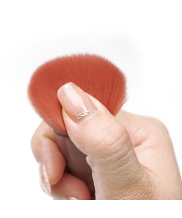 MJ JOMAY Mini Makeup Brush Set with Mirror - Professional Travel Set for Face, Eyebrow, Blush, and Lip Gloss - Pink - Buy Online on GoSupps.com