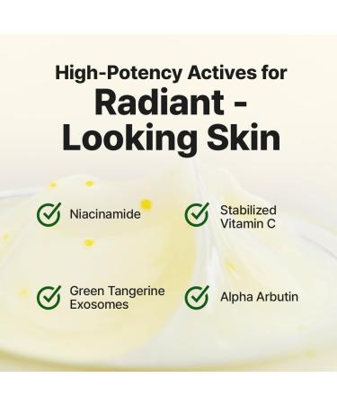 GOODAL Green Tangerine Vitamin C Cream Advanced Ver. Vitamin C Cream with 5% Niacinamide | Fades Dark Spots Boosts Radiance & Hydrates | Korean Skincare 1.69oz / 50ml Vita C Serum (Advanced Ver.) - Buy Online on GoSupps.com