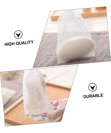 Hemoton 100 Pcs Soap Foam Net Bubbling Foaming Nets Soap Pouch Cleansing Foaming Net Handmade Soap Soap Soap Holder 12X9CMx2pcs Whitex2pcs - Buy Online on GoSupps.com