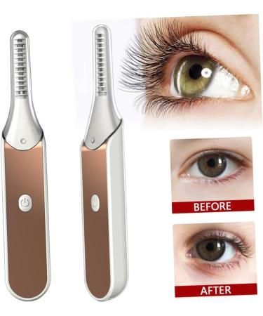 Ipetboom Rechargeable Eyelash Curler & Brush | Mini Heated Lash Curler Set for Natural Eye Lashes - Buy Online on GoSupps.com