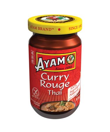 AYAM Red Curry Paste | 100% Natural Ingredients | Authentic Flavors | Easy to Cook | Thai | Healthy Eating | Gluten Lactose