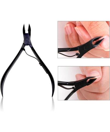 Ingrown Toenail Professional Nail Art Cuticle Nipper Clipper Edge Cutter Toenail Toe Ingrown Dead Skin Scissor Stainless Steel Manicure Pedicure (Color : D) (A) - Buy Online on GoSupps.com