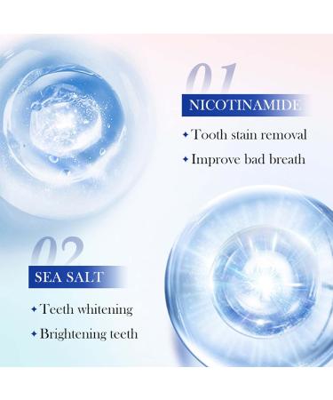  Generisch Niacinamide Whitening Toothpaste - 220g - White Toothpaste to Protect Gums - Radiant Whitening Toothpaste - Promotes Natural Teeth Whitening and Fresh Breath (1) - Buy Online on GoSupps.com
