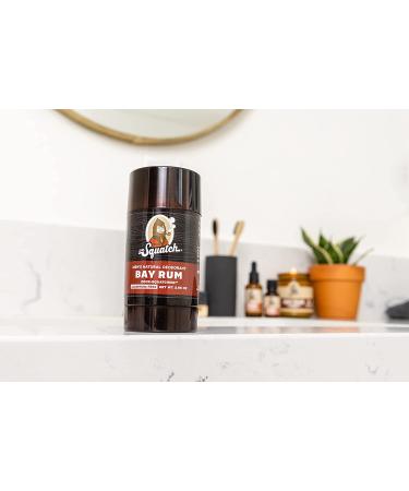 Dr. Squatch Natural Deodorant for Men - Aluminum Free Bay Rum 2.65 oz - Buy Online on GoSupps.com