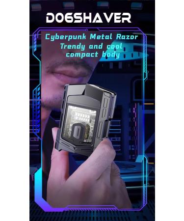 Mini Portable Electric Shaver - Waterproof Travel Shaver for Men | Rechargeable Cordless Rotary Shaver with Smart Display | Perfect Gift for Father & Friends - Buy Online on GoSupps.com