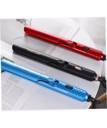 Outanaya 1pc Curling Iron Curling Wand Electric Hot Comb Hair Straightener Brush Hair Roller Black US Plug Black - Buy Online on GoSupps.com