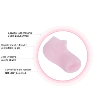 2 Pairs Silicone Moisturizing Socks Softening Dry Cracked Feet Rough Skins & Anti Slip Aloe Socks for Dry Cracked Feet Women Spa Pedicure Socks for Repairing Dry Feet - Buy Online on GoSupps.com