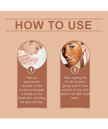 Masque facial peel-off Winovera Herbal Spots masque facial hydratant pe/el-off pour tous types de peau traitement raffermissant enrichi en vitamine E peeling blanchissant aux herbes (3 PCS) - Buy Online on GoSupps.com
