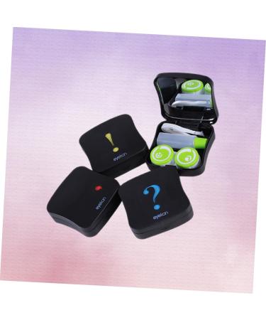 Buy Lalafina 4er Box Contact Lens Container & Solution - Stylish Storage Case with Tweezers & Mirror for International Shipping - Buy Online on GoSupps.com