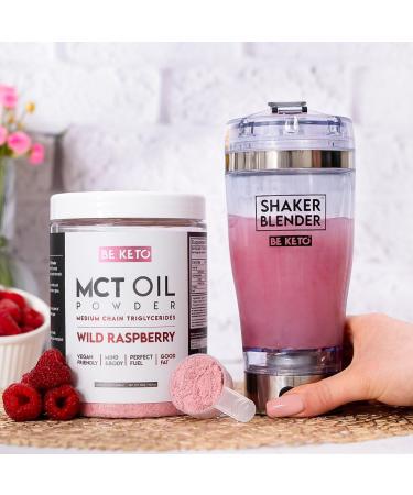  Be Keto MCT Oil Powder - Wild Raspberry 300g - Buy Online on GoSupps.com