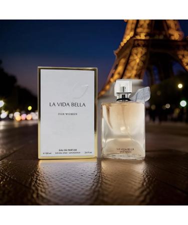 Fragrance Couture La Vida Bella for Women Eau de Parfum 3.4 FL Oz