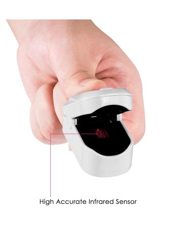 Buy Tomorotec M130 Fingertip Pulse Oximeter – Accurate SpO2 Pulse Rate & Respiratory Rate Monitor for Sports & Aviation – International Shipping Available - Buy Online on GoSupps.com