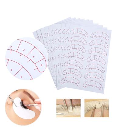 140Pcs Eyelash Sticker Patch Extension Cils Isolation Paper Extensions Utensil Lash Mapping Stickers Wrinkle Pads Patches - Buy Online on GoSupps.com