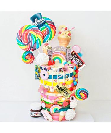 Large Lollipops - Swirly Lollies - Rainbow Lollipops - Lolly - Cake Toppers 100g 1 Lollipop (Rainbow - Mixed Fruit) - Buy Online on GoSupps.com