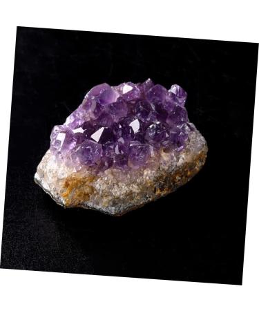 MAGICLULU 2pcs Natural Crystal Cluster Desktop Decor Natural Geode Cave Bare Stone Natural Minerals Uruguay - Buy Online on GoSupps.com