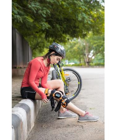 Z1 K2 Comfortline Hinged Knee Brace - Best Knee Support Brace for ACL MCL PCL Ligament Sports Injuries Arthritis (OA) Meniscus Tear Running Relief from Knee Joint Pain & Degeneration with Side Stabilizers for Men & Women S11(T 20-21.5"/C 12-13.5") - Buy Online on GoSupps.com