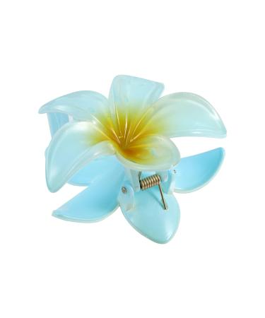 VOCOSTE 4Pcs Flower Claw Clips Hair Accessories for Girls - Pink Purple Blue Yellow - Buy Online on GoSupps.com