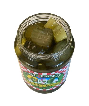 Tony Packos Sweet Hot Pickles & Peppers 4-Pack - 24oz Jars + FREE Opener - Buy Online on GoSupps.com