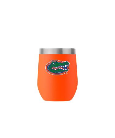 Gametime Sidekicks Florida Gators Stainless Steel Wine Tumbler - Insulated Stemless Wine Tumbler - Copper-Lined, Vacuum Double Wall Maximum Temperature Efficiency (Orange) Florida Gators Orange