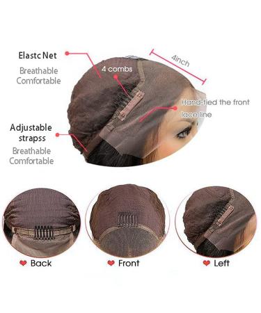 24 Inch Ombre Honey Blonde Body Wave Lace Front Wig Human Hair - 150% Density, Pre Plucked with Baby Hair - Five Gifts Included - Buy Online on GoSupps.com