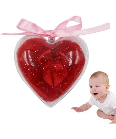 Baby Powder Puff | Bowknot Heart Powder Puff Long-haired Powder Puff for Body Powder Body Powder Puff Body Powder Puff for Women - Buy Online on GoSupps.com