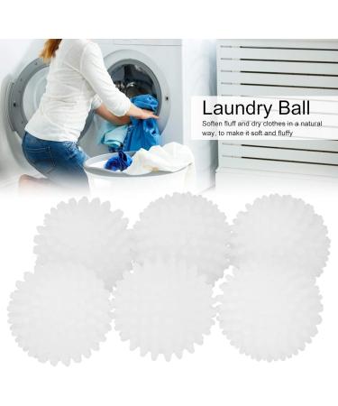 12 Pcs Reusable Laundry Dryer Balls - PVC Quick Dry Softener Alternative for Softening Clothes - Eco-Friendly Laundry Solution - Buy Online on GoSupps.com