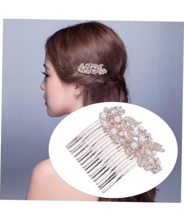 FRCOLOR Bridal Hair Accessories Tiara Wedding Hair Comb Bridal Hair Comb Bride Korean Version Accessories Wedding Hair Accessories - Buy Online on GoSupps.com