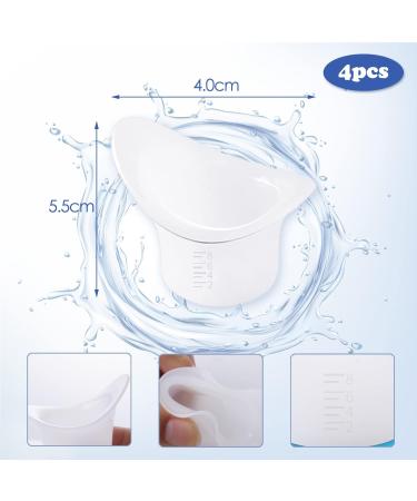 Buy XPOOS GCEA 4 Eyewash Cups - Durable Acrylic Fast International Shipping - Buy Online on GoSupps.com
