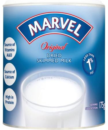 Marvel Dried Skimmed Milk Powder 175g - High Quality and Convenient - Buy Online on GoSupps.com