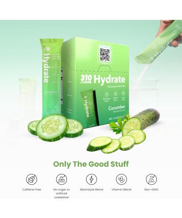 310 Shake Chocolate Bliss + Hydrate Cucumber Bundle Plant-Based Meal Replacement with Superfoods & Electrolytes Keto Friendly Sugar-Free 28 Shake Servings + 30 Hydration Packets - Buy Online on GoSupps.com