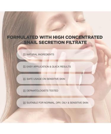 Snail Mucin Essence - Advanced Korean Toner with 96% Snail Secretion Filtrate & Natural Ingredients - Buy Online on GoSupps.com