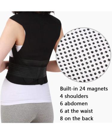 Shoulder Thermal Pillow - Self-Warming Pain Relief Belt | XL Magnetic Therapy Support for Back & Waist - Reusable Unisex - Buy Online on GoSupps.com