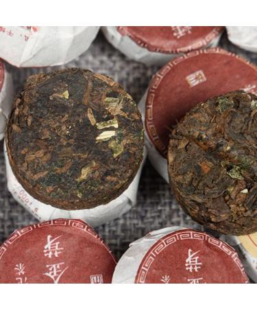 HQZM Exquise And Small Pu er River Thee Menghai Golden Knop Knowledge Geramatized Mini Tuo Thee 500g 1764oz - Buy Online on GoSupps.com