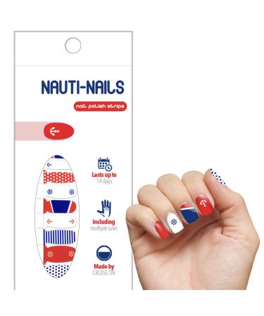 Nautical Themed Cruise Nail Strips - Fun Fingernail Polish Decorations - Buy Online on GoSupps.com