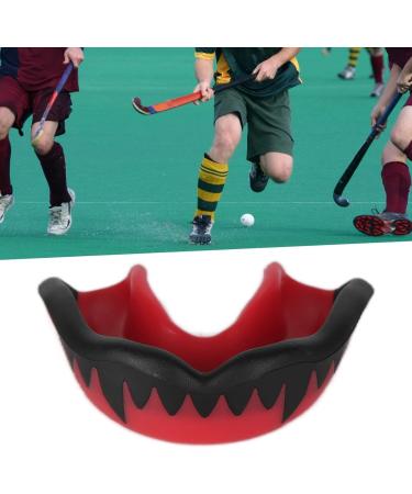 Buy Verdant Touch Athletic Mouthguard - Silicone Sports Dental Guard for Lacrosse Hockey & Boxing (Red/Black) - Buy Online on GoSupps.com