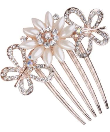 DOITOOL Bride Hair Comb Pearl Hair Accessories Women Hair Accessories Wedding Hair Ornaments Hair Accessories for Women Bridal Hair Accessories Hair Clip Artificial Women's - Buy Online on GoSupps.com