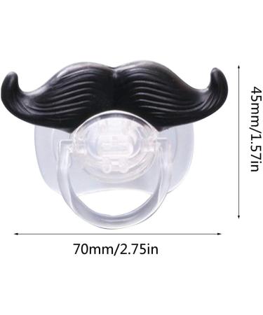 Greattangle Silicone Baby Pacifier - Funny Rabbit & Beard Designs | Cute Teething Accessories for Infants - Buy Online on GoSupps.com