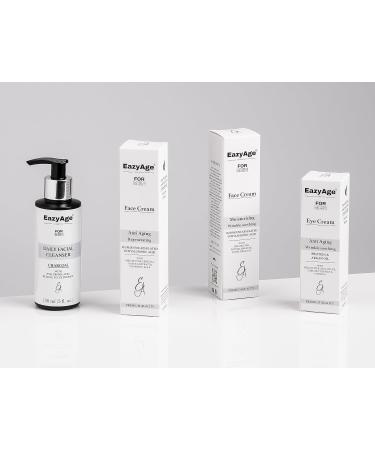 Night Face Cream for Men - Anti-Aging Moisturiser with Mumijo Shilajit & Hyaluronic Acid | Reduces Wrinkles & Dark Spots - 1.7Oz - Buy Online on GoSupps.com