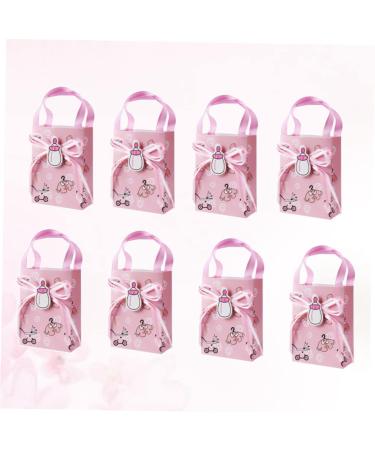 Mobestech Children Tote Bags 36 Pcs Baby Gift Bag Mini Gift Bag Paper Gift Bag Christening Decoration Party Favors Mini Tote Candy Bag Box Kraft Paper Child Carrier Pack - Buy Online on GoSupps.com
