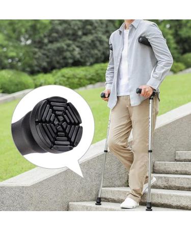 Safety Crutches Stylish Crutches Lightweight Aluminum Walking Sticks with Underarm Pads Walking Cane with Adjustable Handle and Length Canes Comfortable Independence 2pcs - Buy Online on GoSupps.com